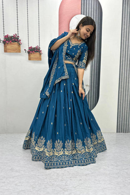Chinon Wedding Lehenga
