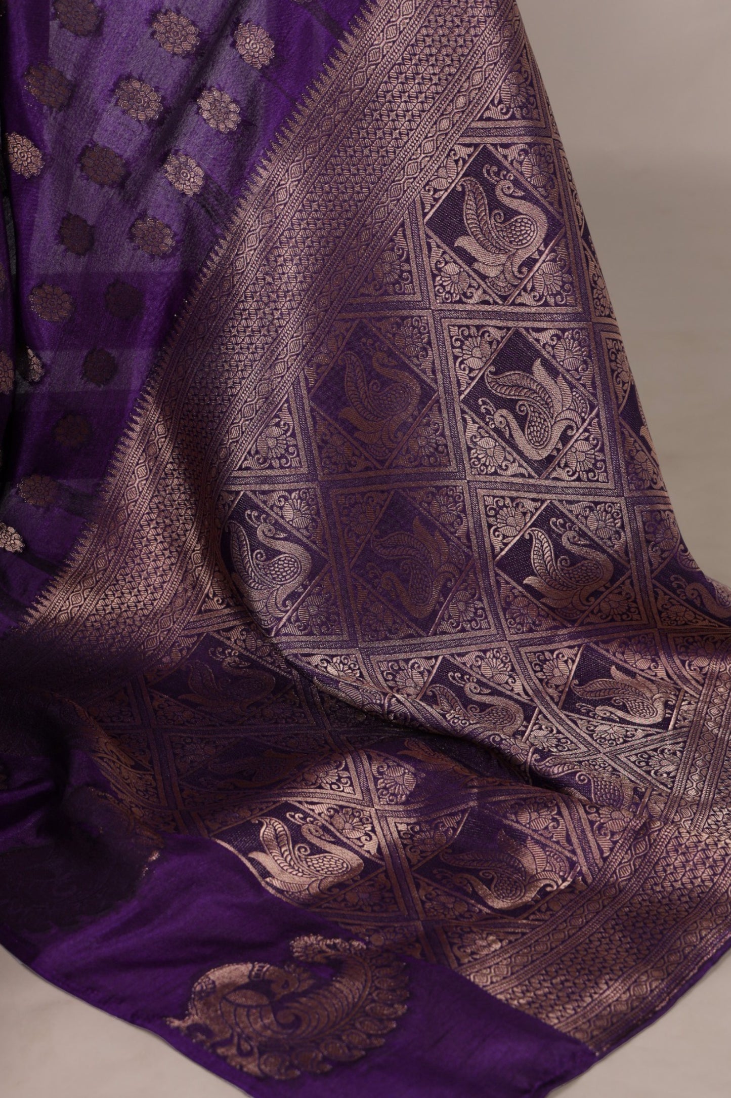 Roop Silk Woven with Zari Work Saree