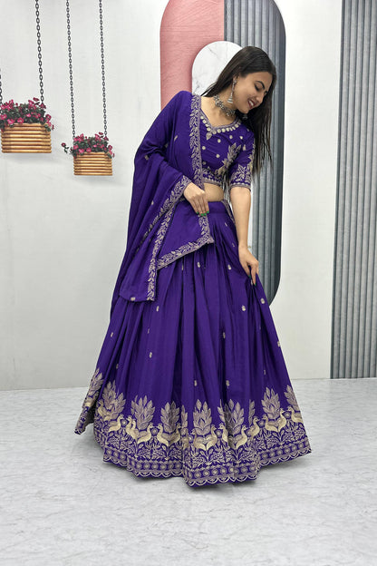 Chinon Wedding Lehenga