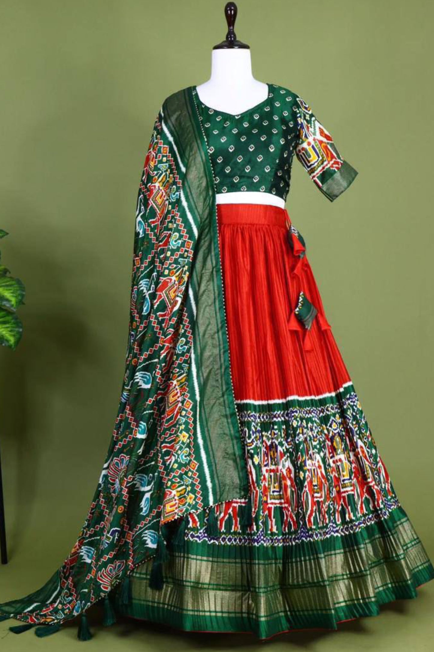 Patola Crush Lehenga Collection