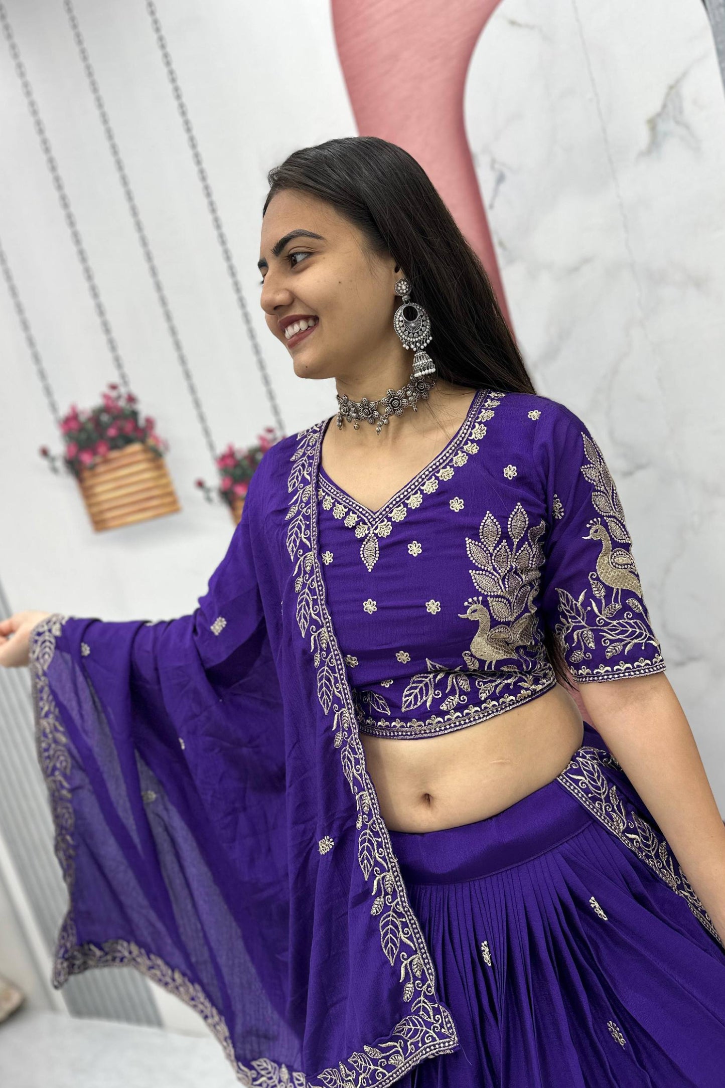 Chinon Wedding Lehenga