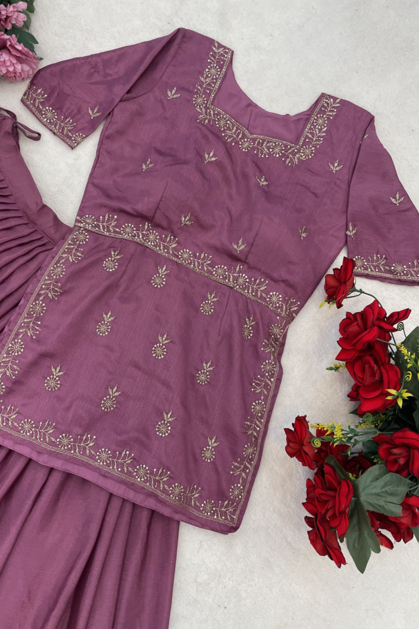 Stylish Embroidered Ethnic Sets