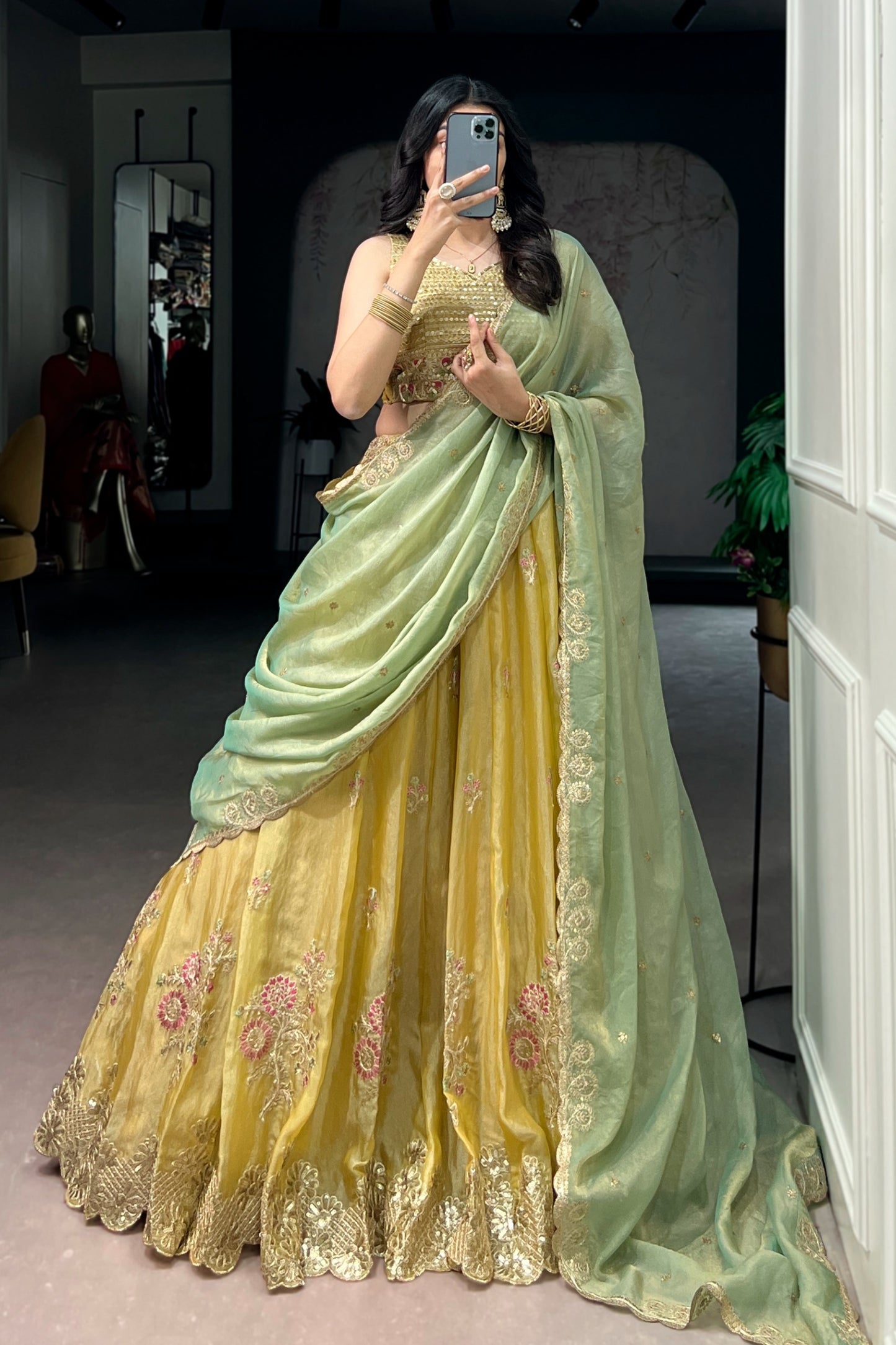 Sunlit Grace Lehenga
