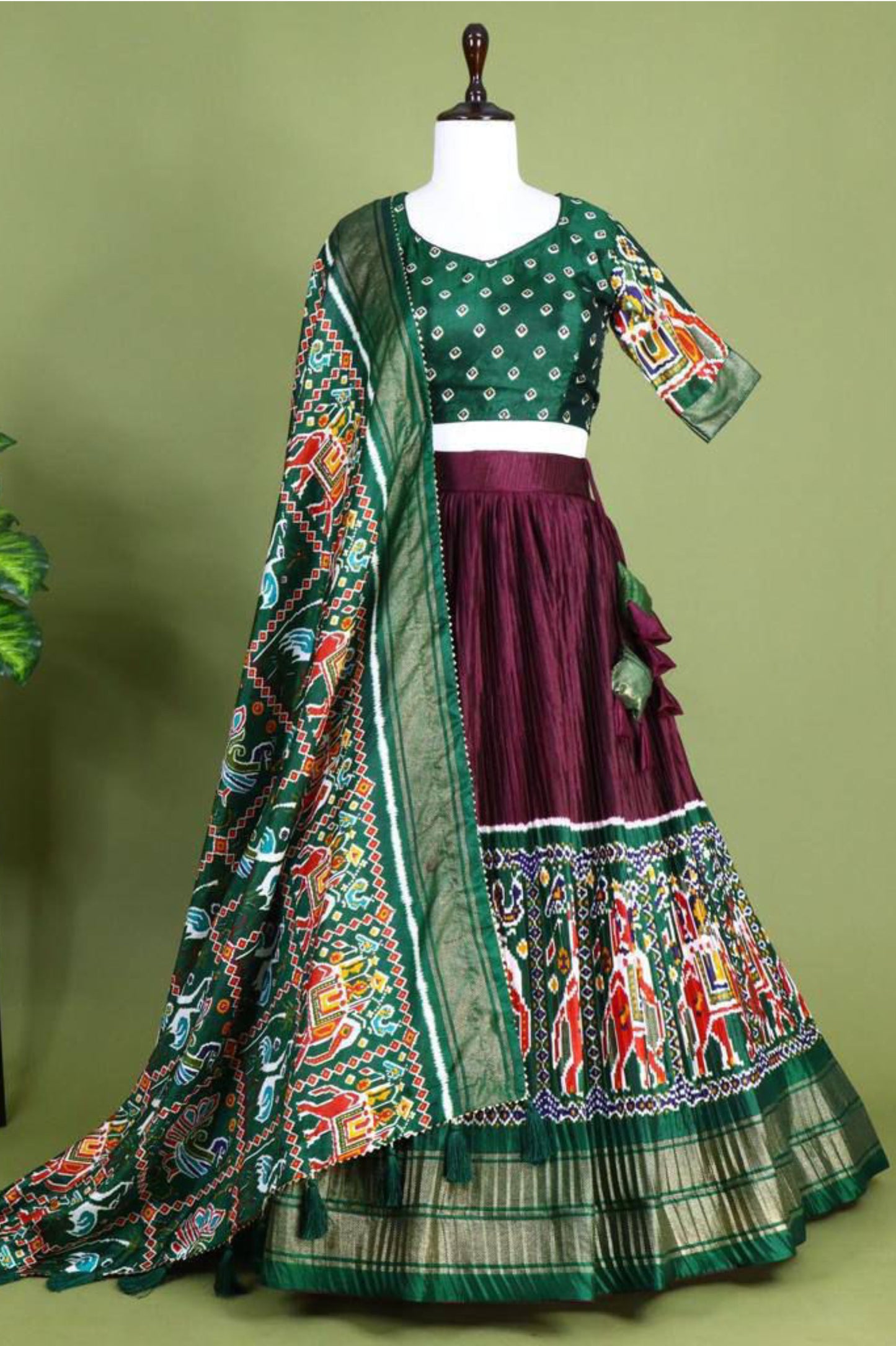 Patola Crush Lehenga Collection