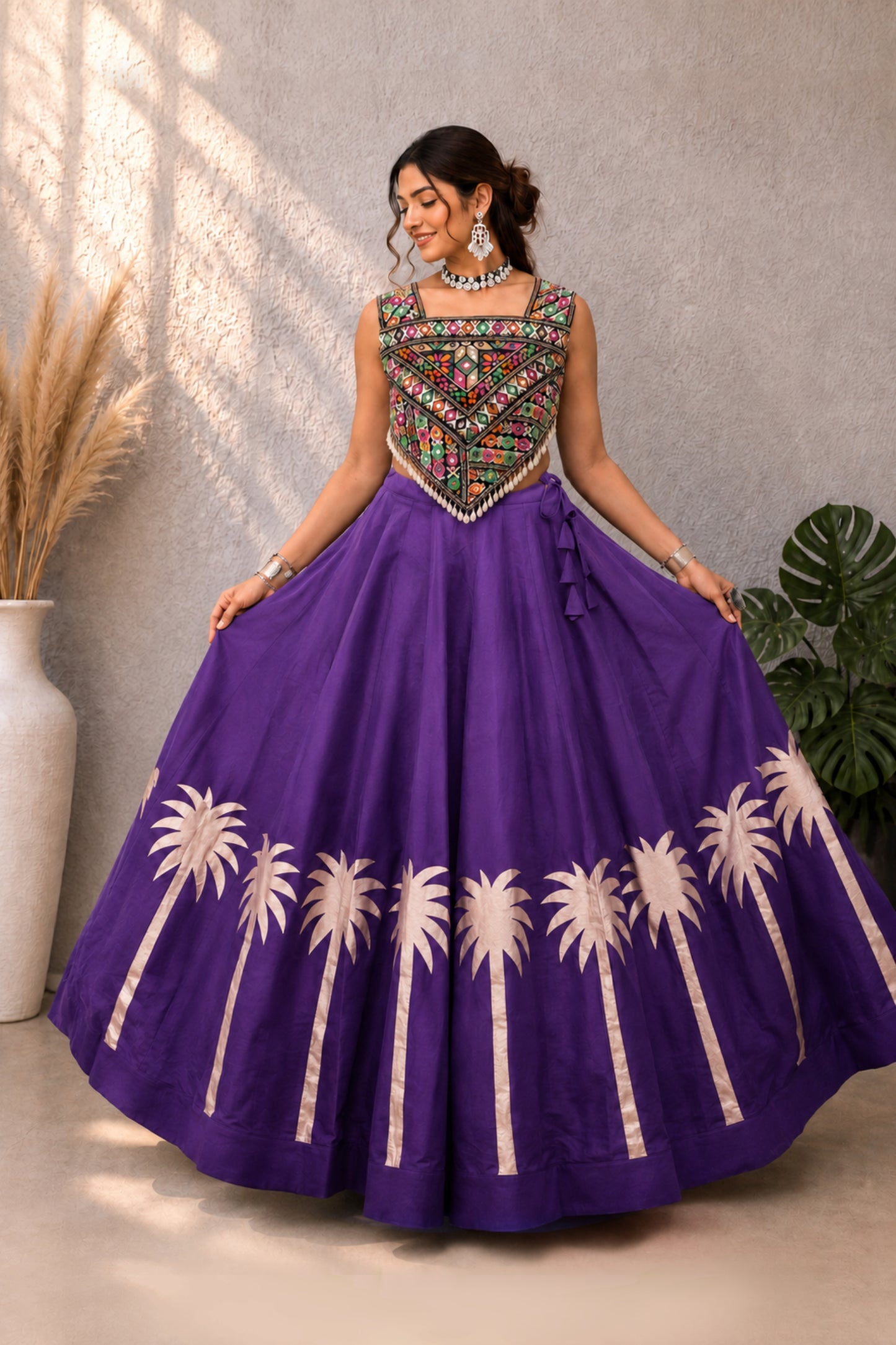 Trendy Roman Navratri Nights