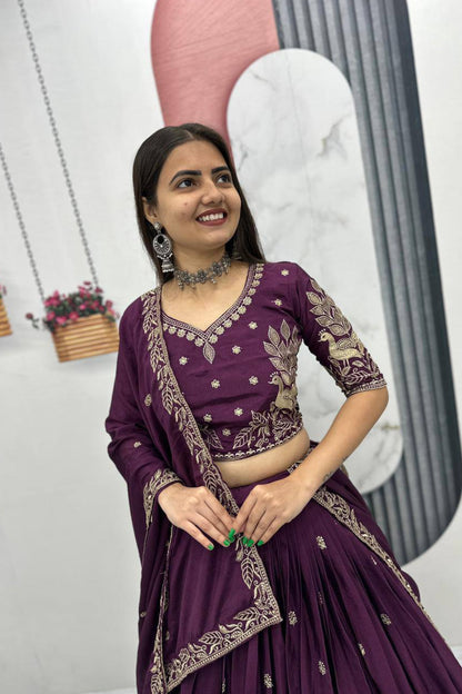 Chinon Wedding Lehenga