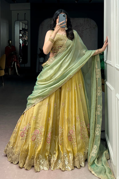 Sunlit Grace Lehenga