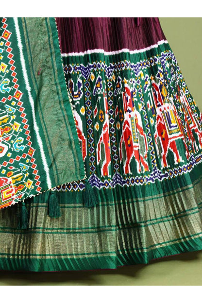 Patola Crush Lehenga Collection