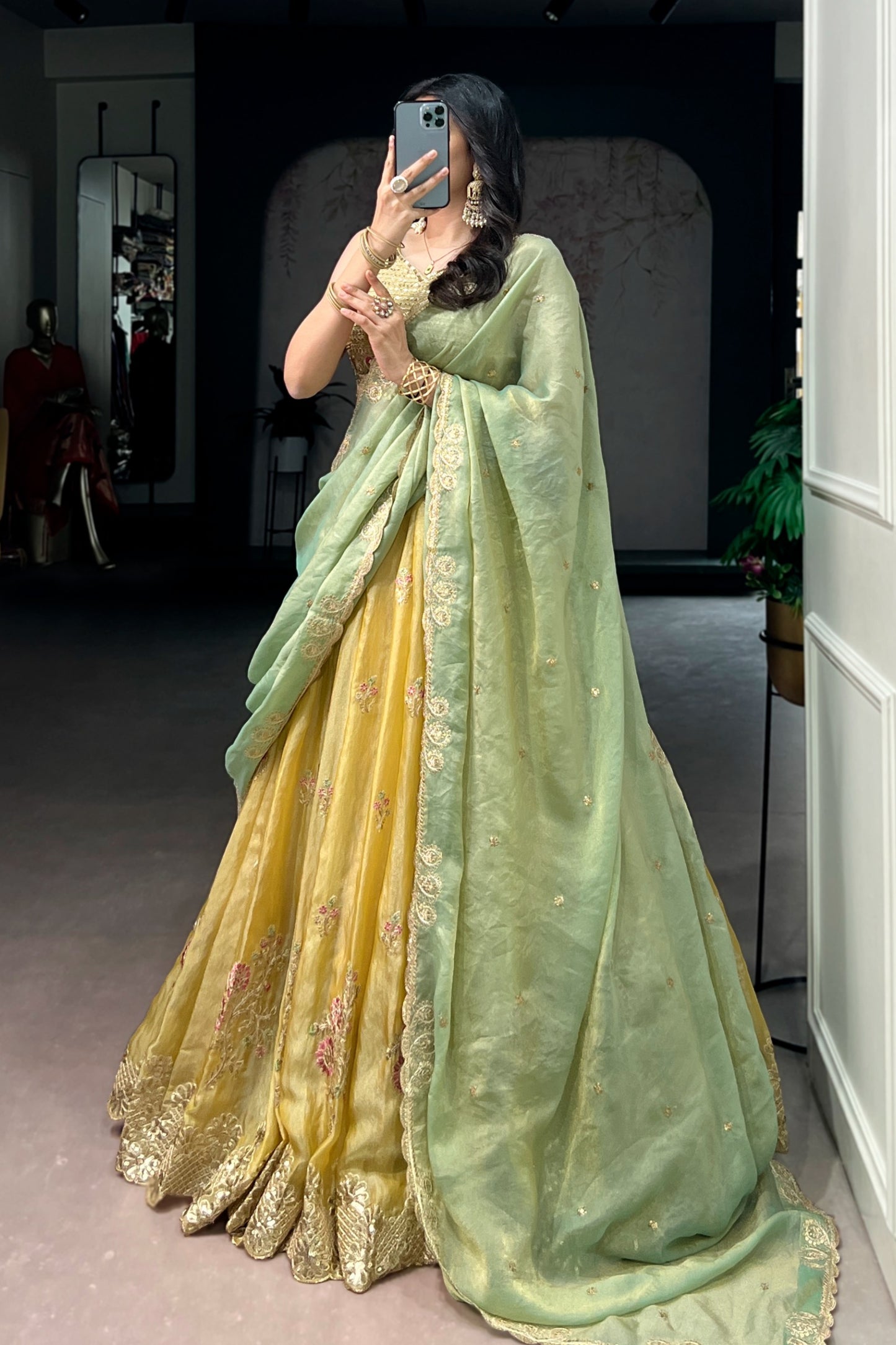 Sunlit Grace Lehenga