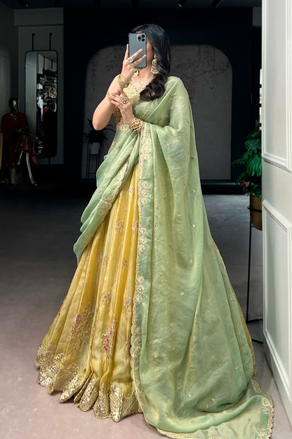 Sunlit Grace Lehenga