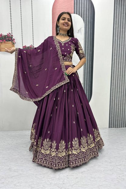 Chinon Wedding Lehenga