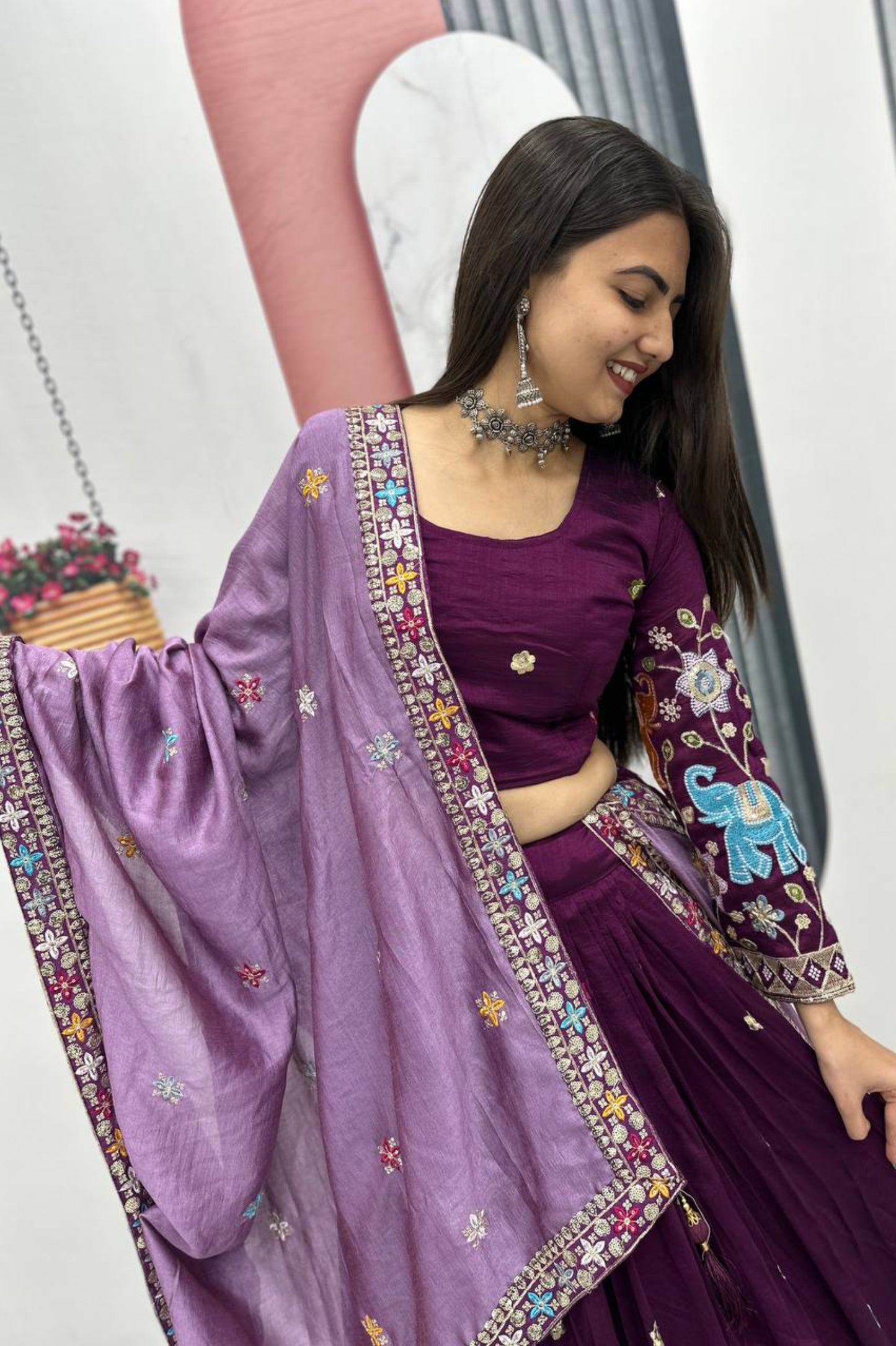 Wedding Embroidered Lehenga