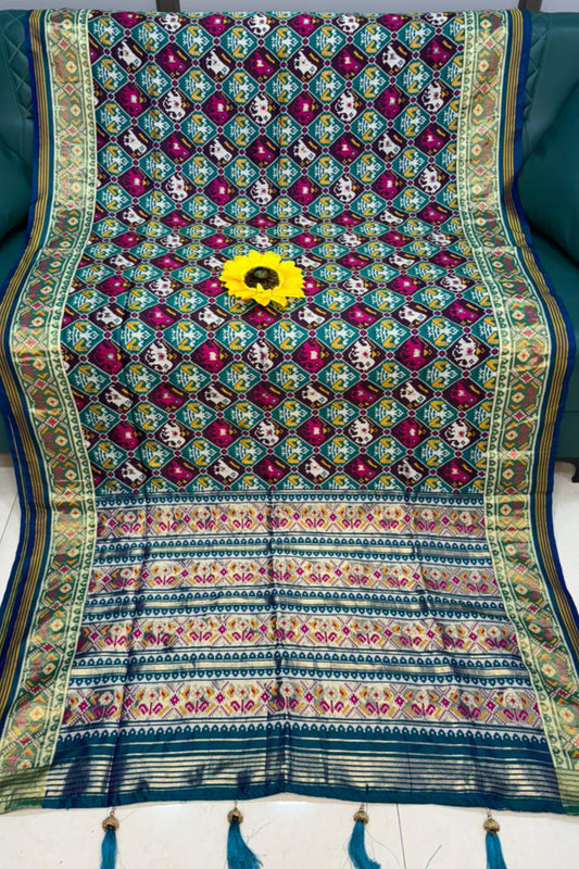 Soft Banarasi Silk Patola Saree