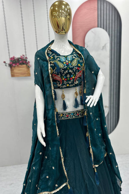 Indo Western Style Lehenga Choli