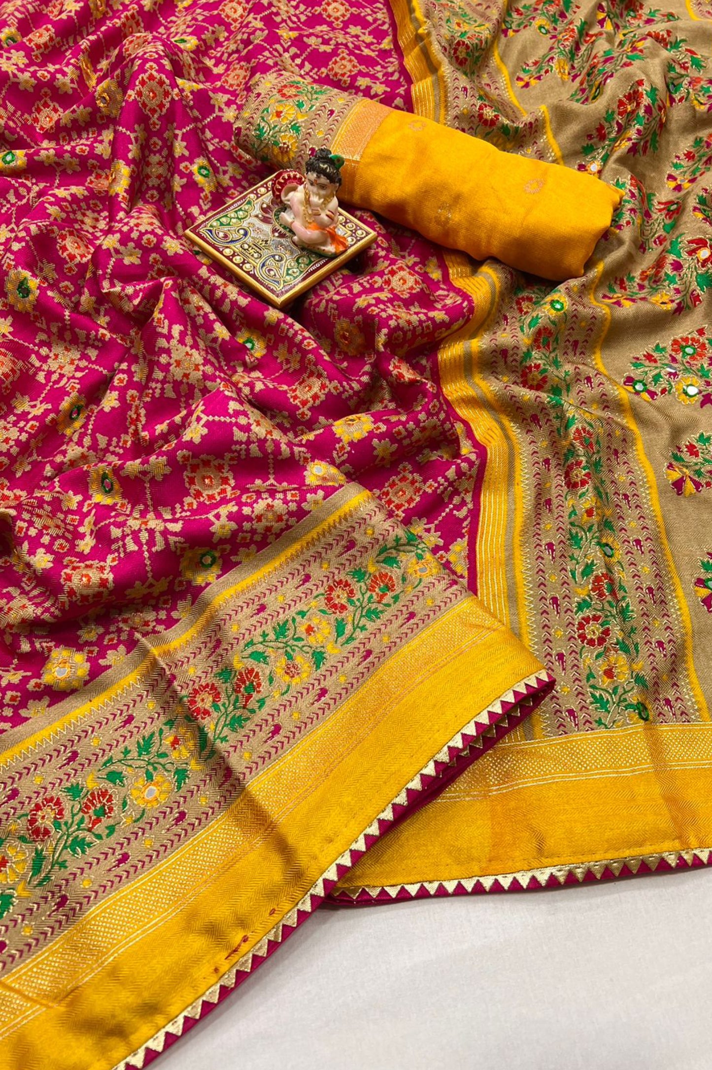 Patola Pashmina Saree