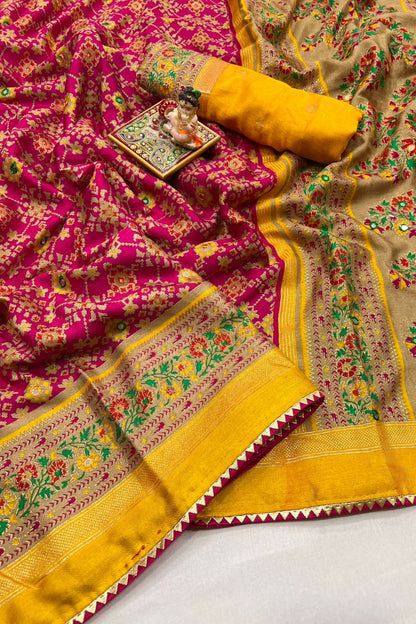 Patola Pashmina Saree