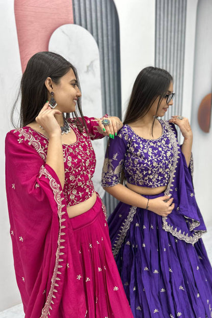 Chinon Wedding Lehenga