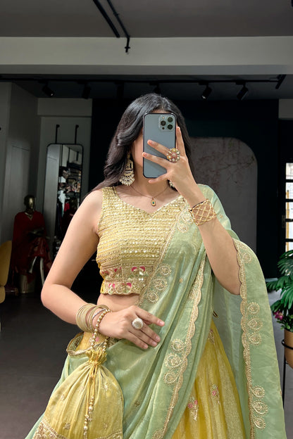 Sunlit Grace Lehenga
