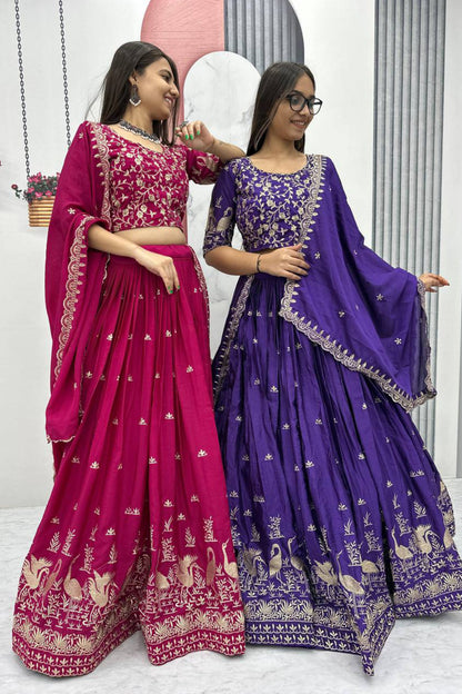 Chinon Wedding Lehenga