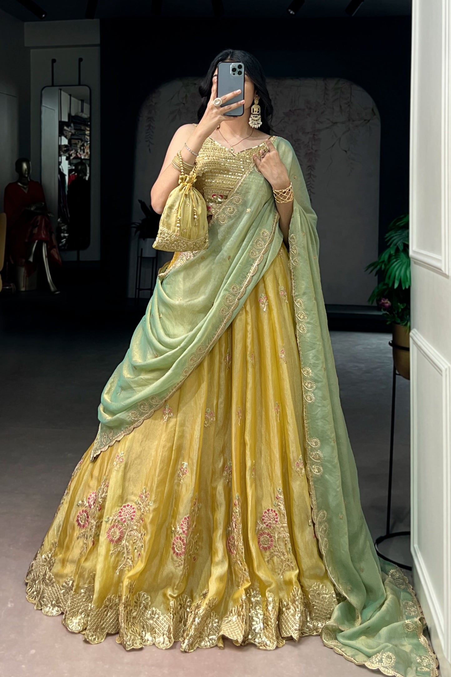 Sunlit Grace Lehenga