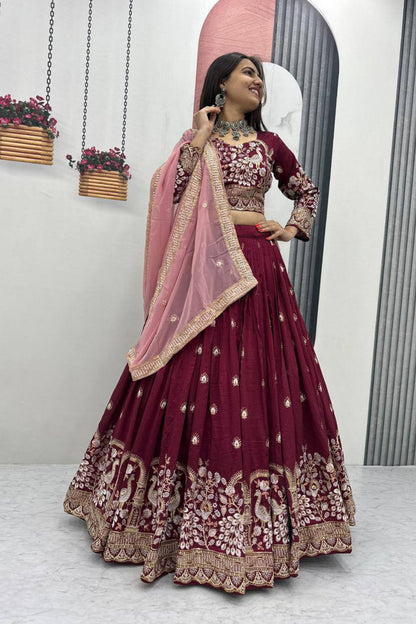 Vichitra Silk Chaniya Choli