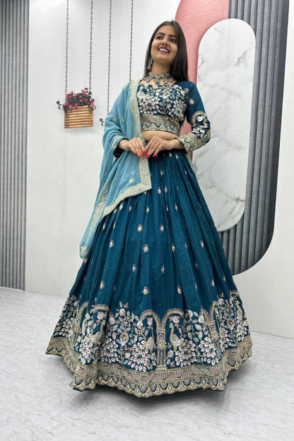 Vichitra Silk Chaniya Choli