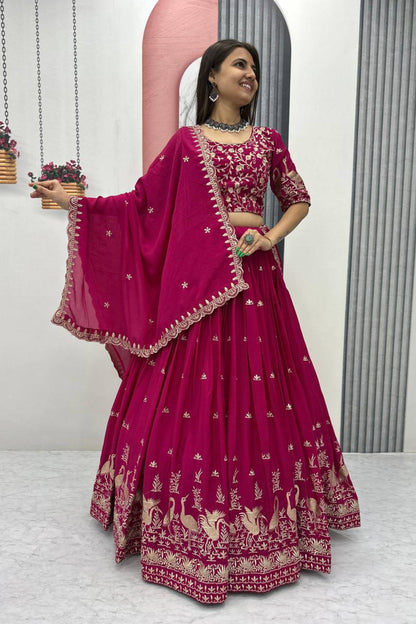 Chinon Wedding Lehenga