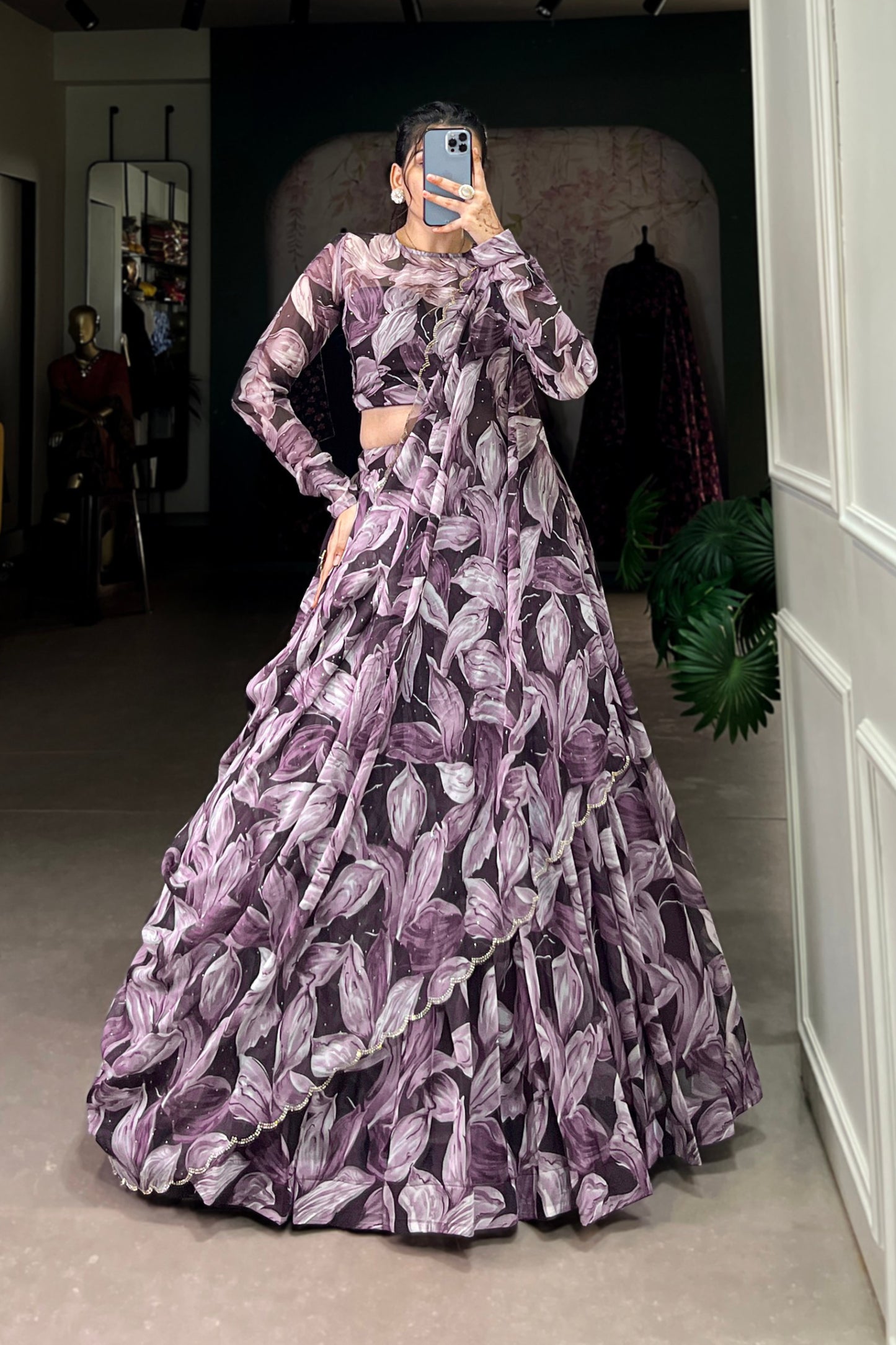 Tabby Silk Lehenga Choli