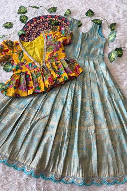 Zari Bloom Princess Gown SeT