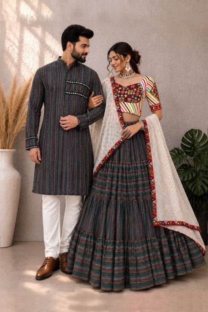 Navratri Couple Outfit