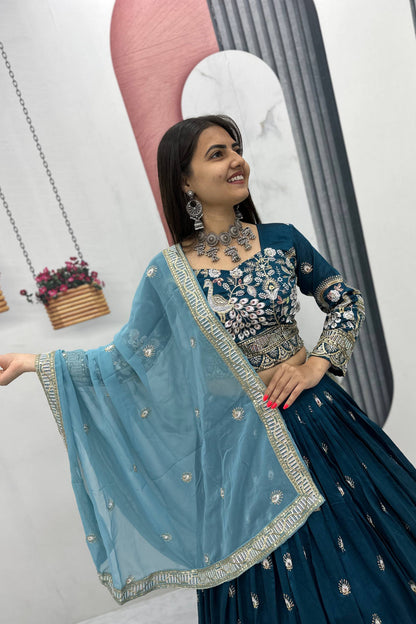 Vichitra Silk Chaniya Choli