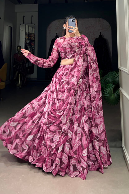 Tabby Silk Lehenga Choli