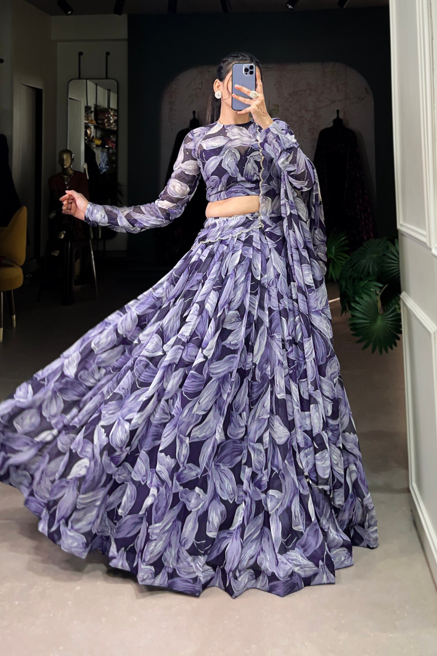Tabby Silk Lehenga Choli