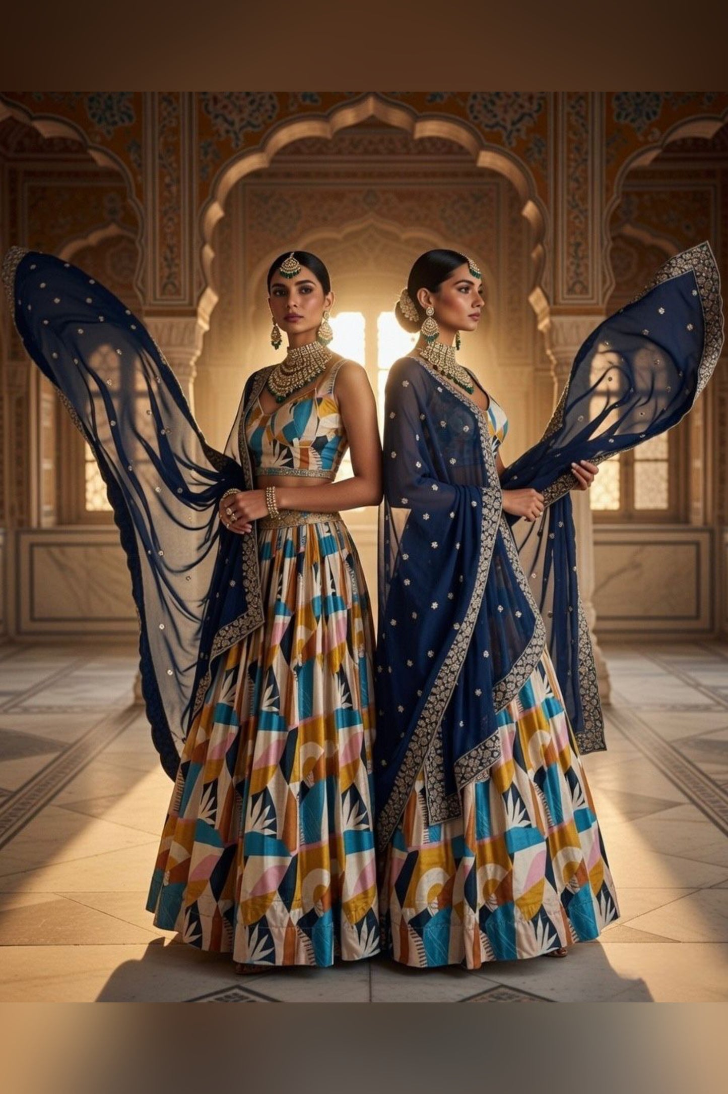 Wedding Pool Party Lehenga Set