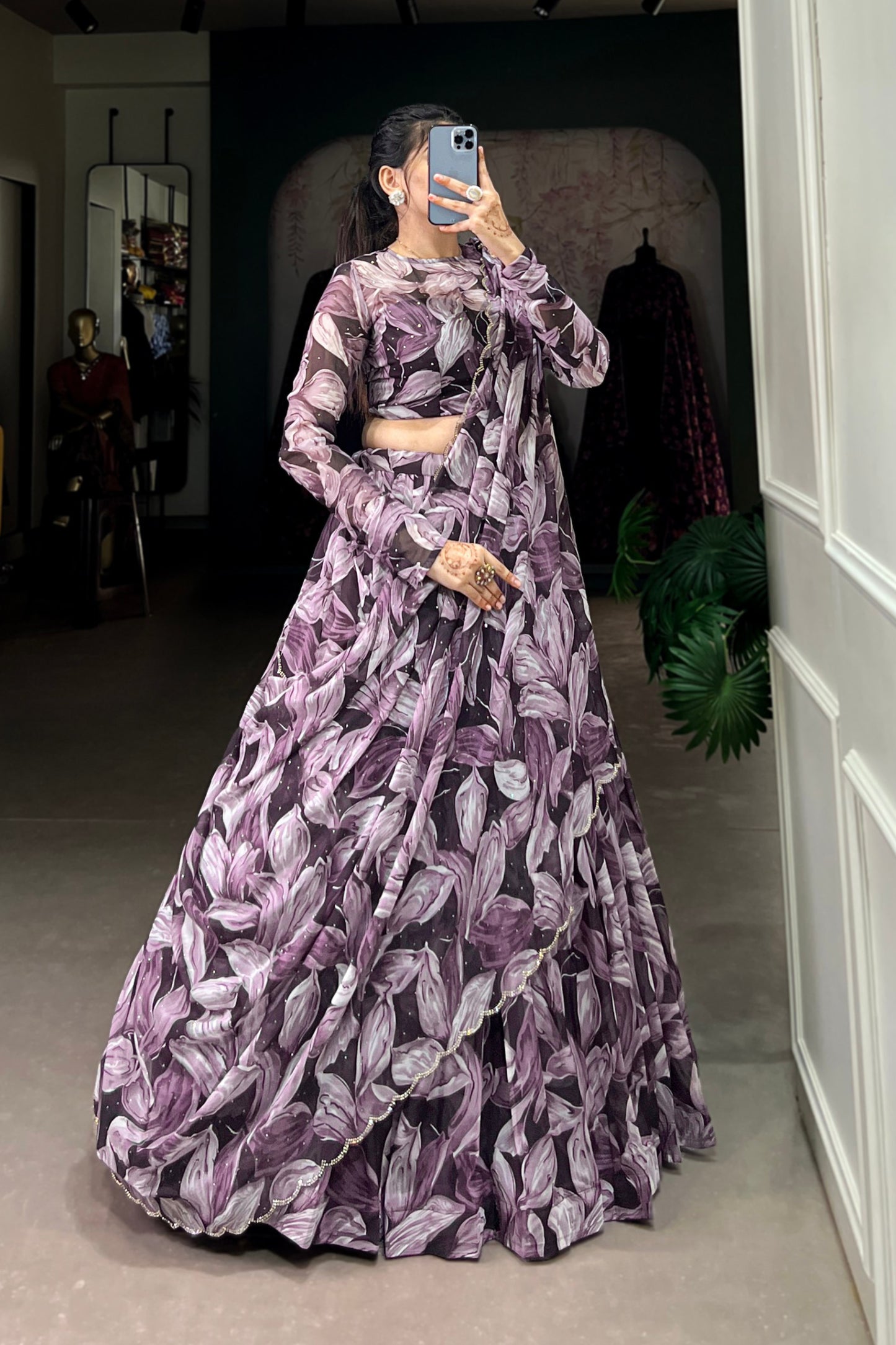 Tabby Silk Lehenga Choli