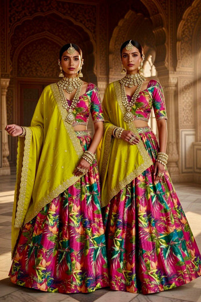 Wedding Pool Party Lehenga Set