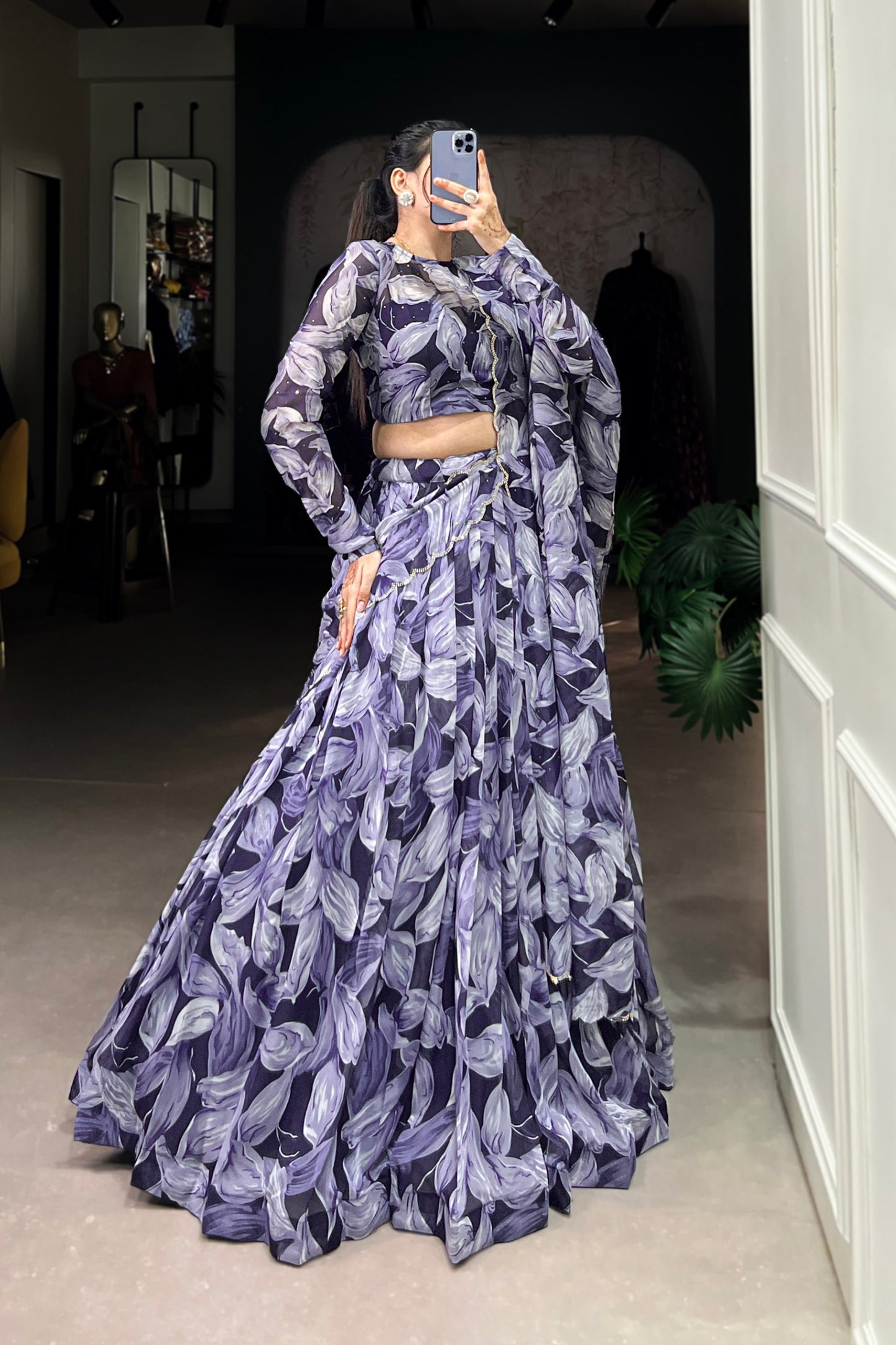Tabby Silk Lehenga Choli