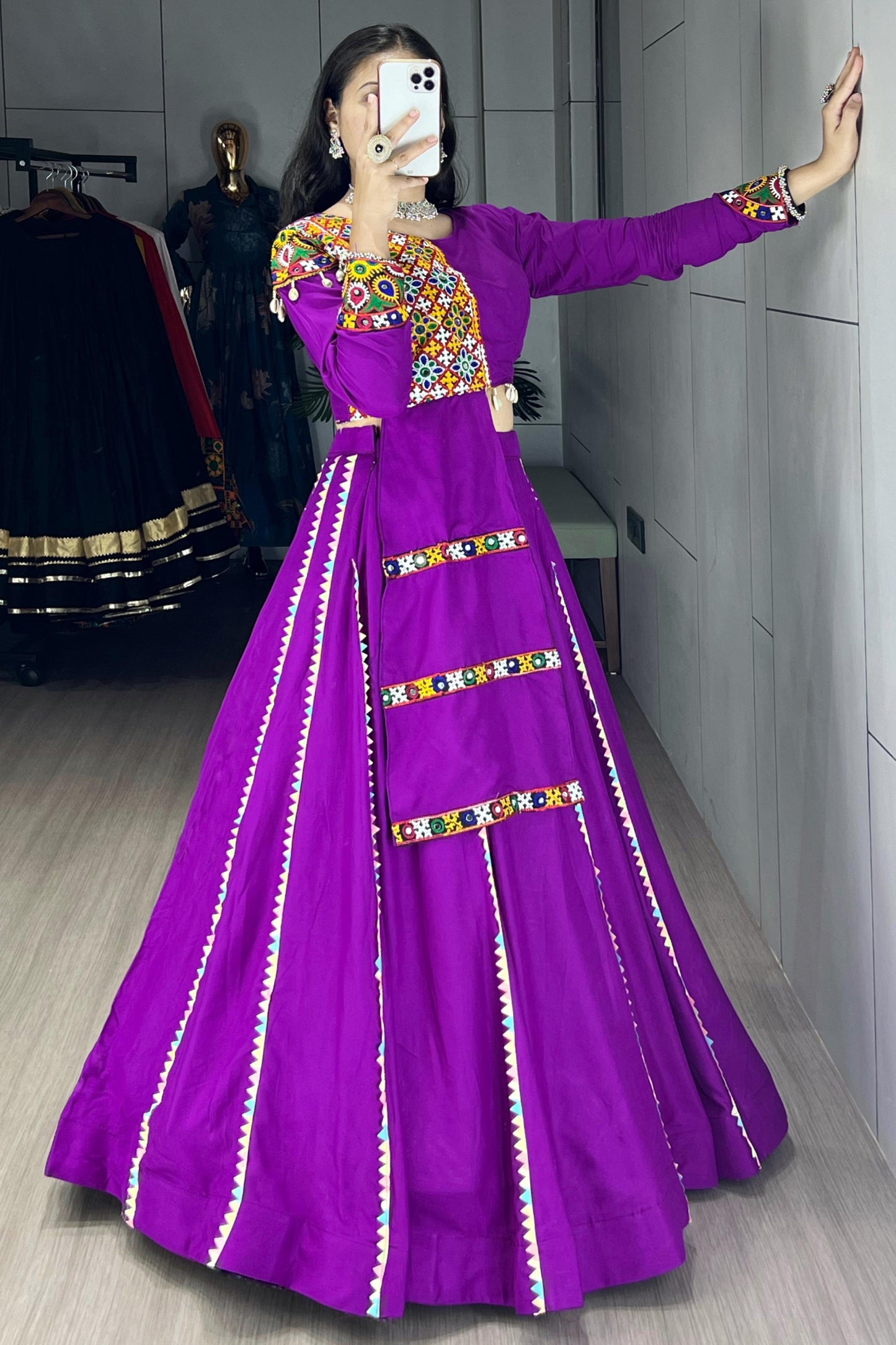 Ethnic Women Cotton Cordsets | Navratri