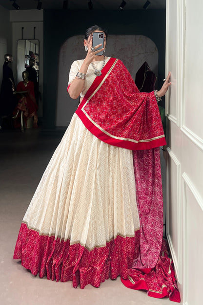 Cotton Navratri Garba Special Chaniya Choli