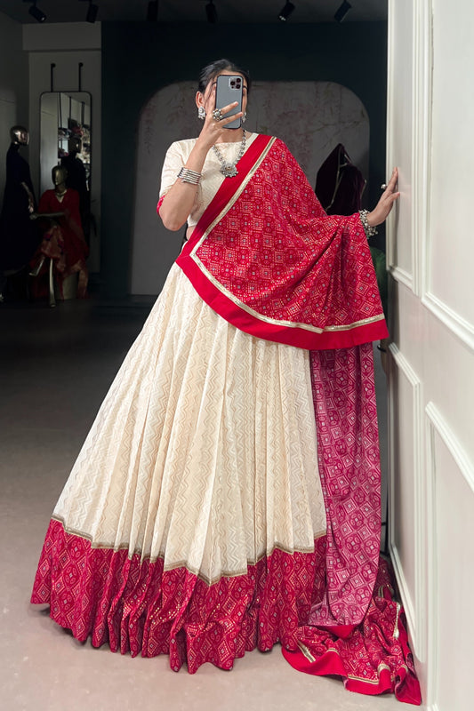 Cotton Navratri Garba Special Chaniya Choli