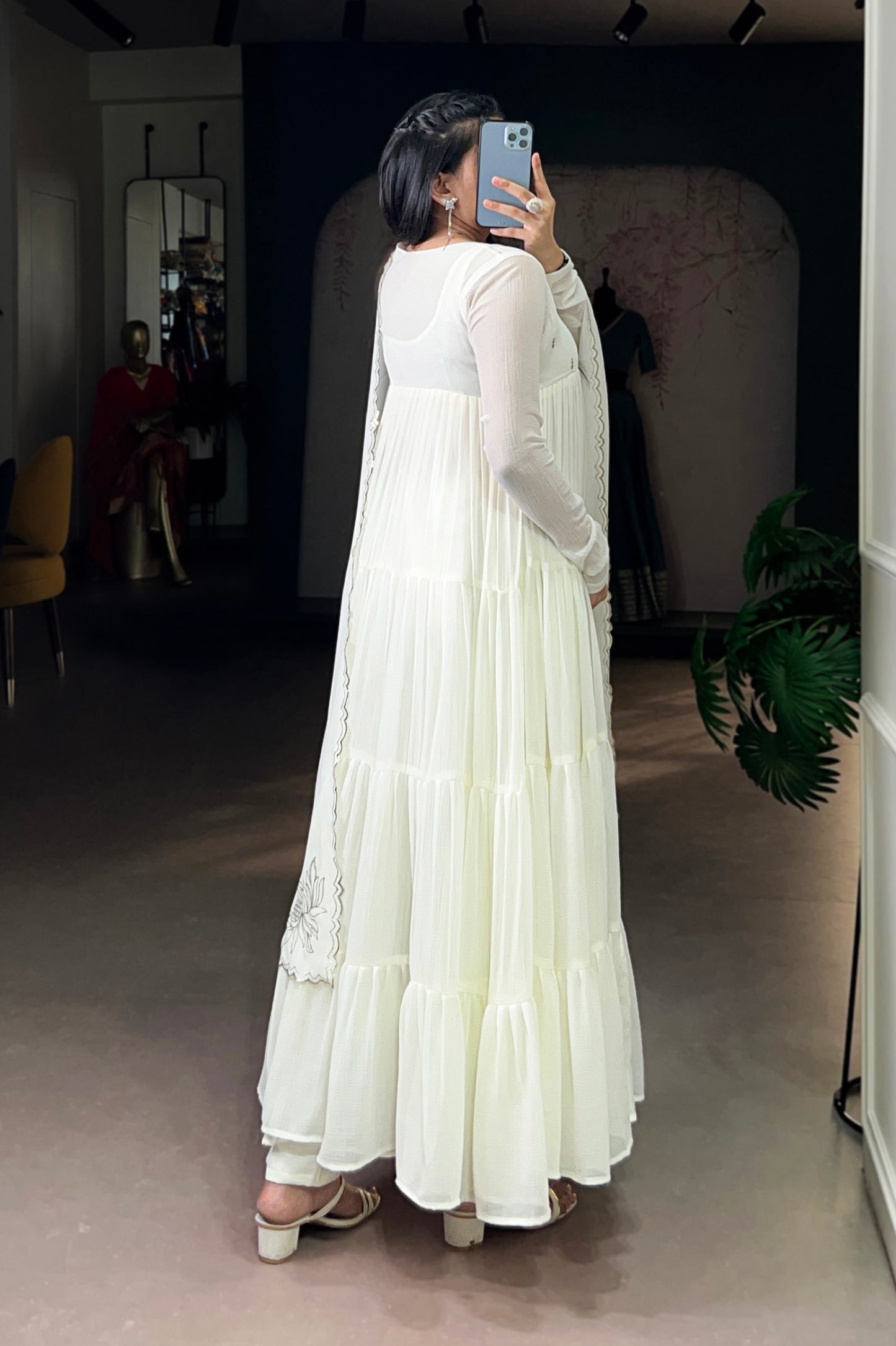 Flared Anarkali Dress