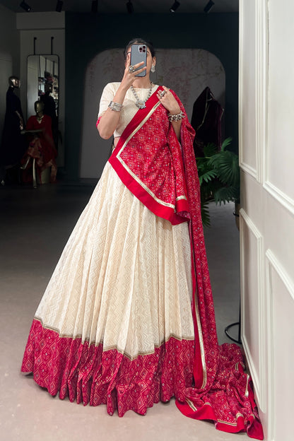 Cotton Navratri Garba Special Chaniya Choli