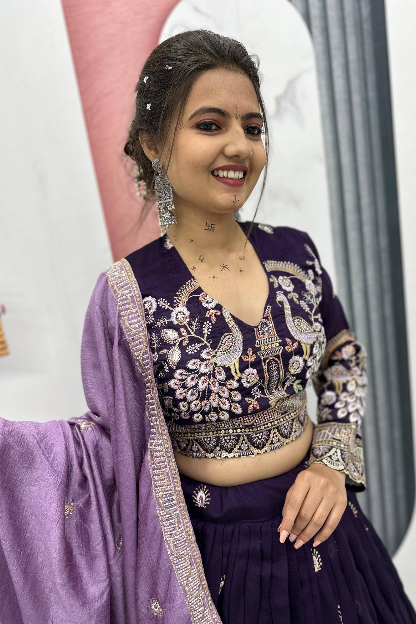 Vichitra Silk Chaniya Choli