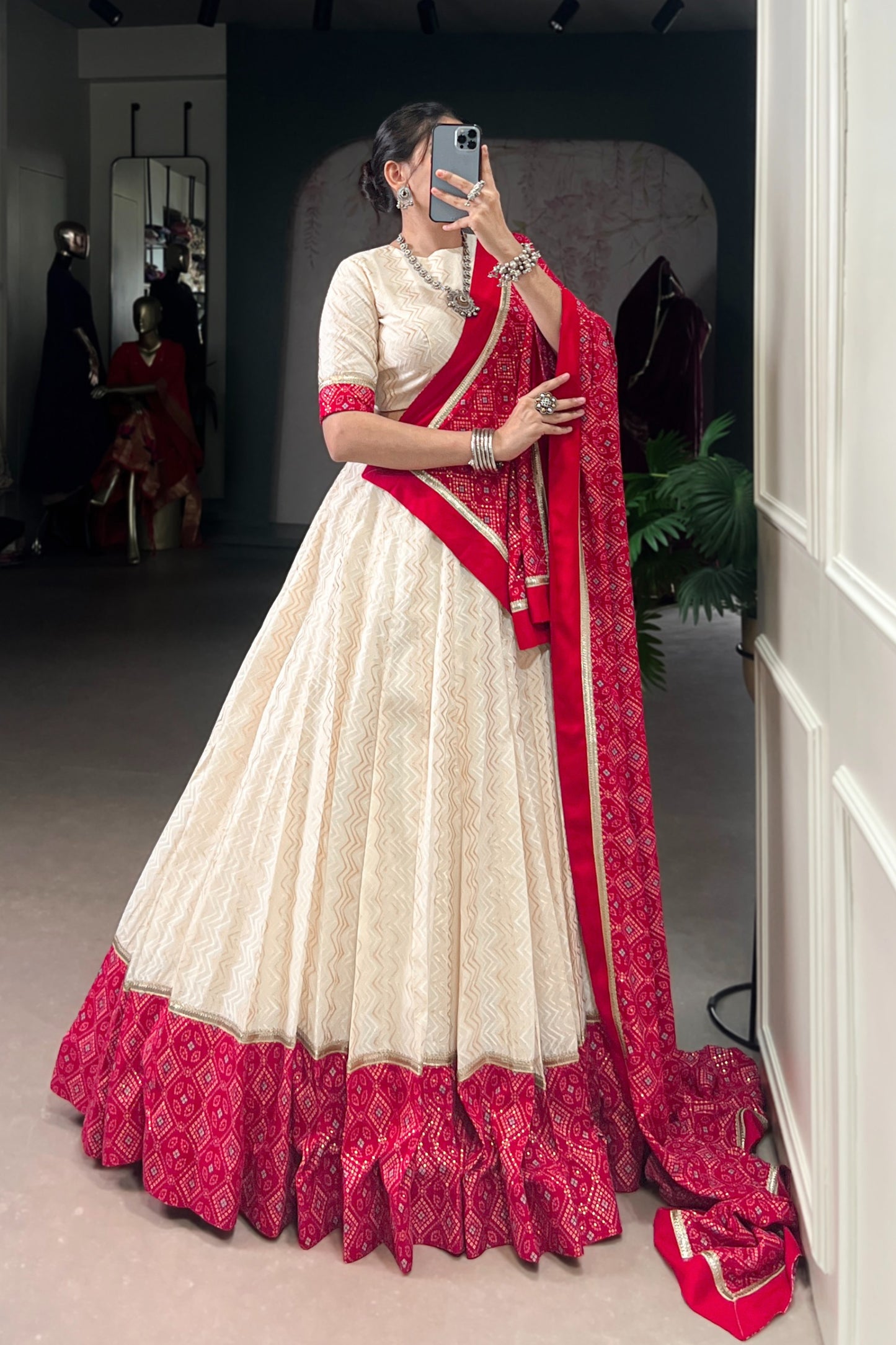 Cotton Navratri Garba Special Chaniya Choli