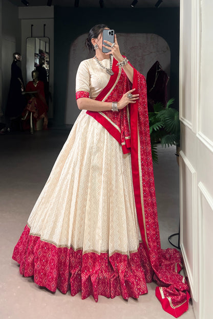 Cotton Navratri Garba Special Chaniya Choli