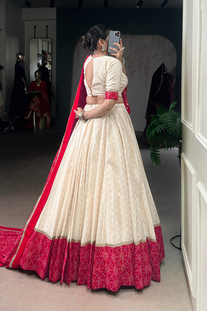 Cotton Navratri Garba Special Chaniya Choli