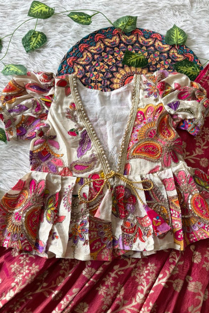Zari Bloom Princess Gown SeT