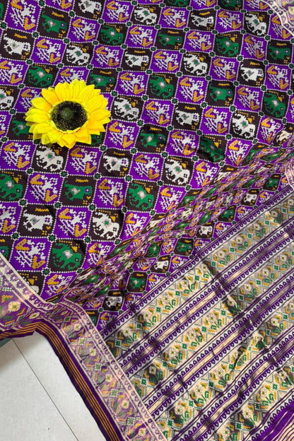 Soft Banarasi Silk Patola Saree