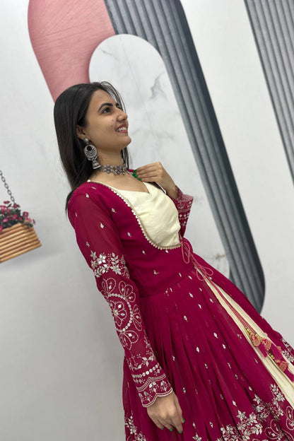 Indo Western Style Three Piece Set