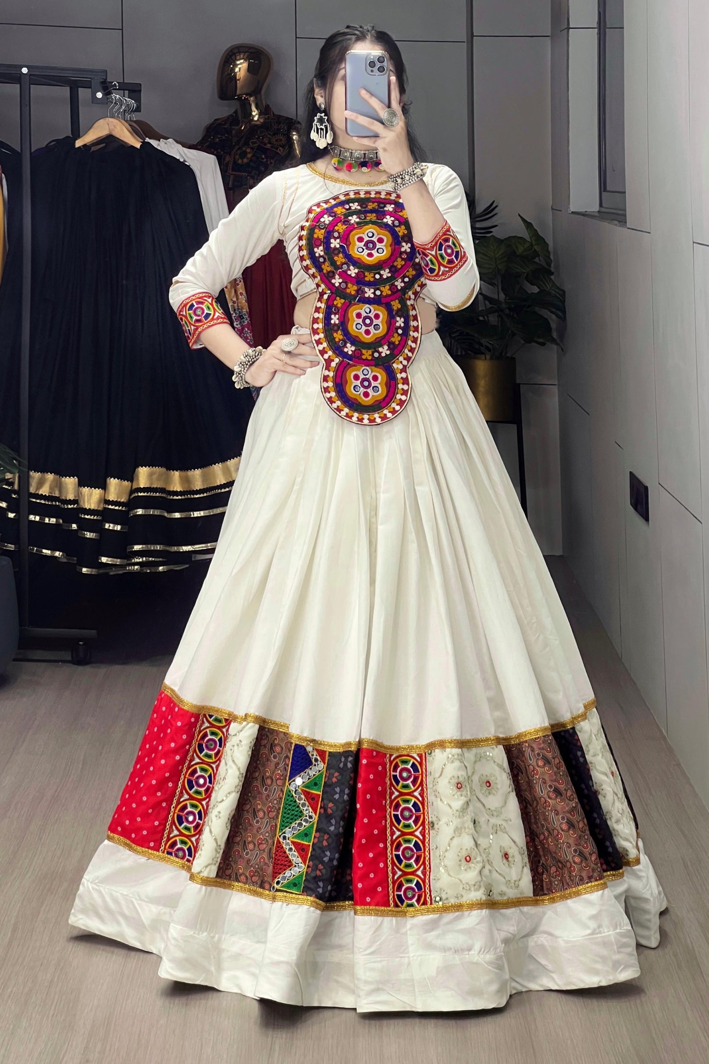 Ethnic Women Lehenga With Fancy Top | Navratri Collection